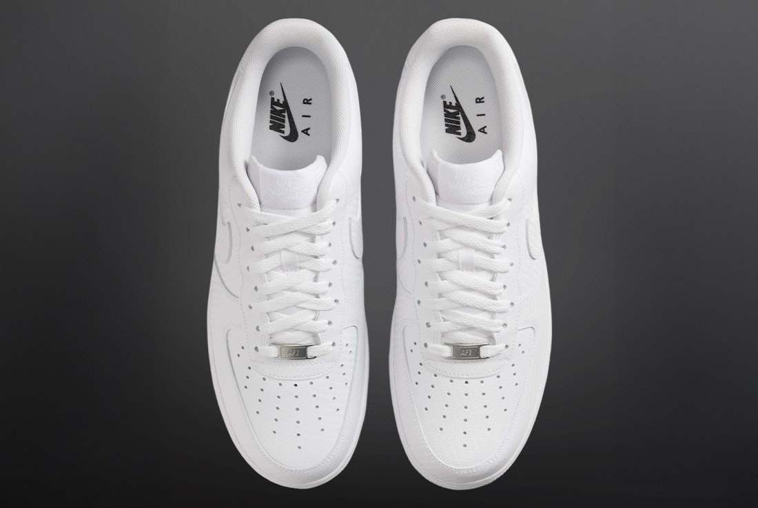 Nike Air Force 1 Low "White Carbon Fiber"