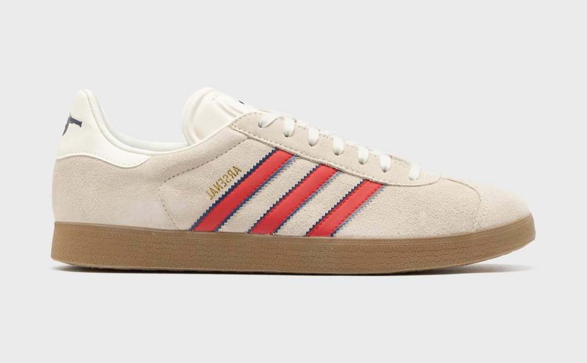 Arsenal F.C. x adidas Gazelle Terrace "Better Scarlett"