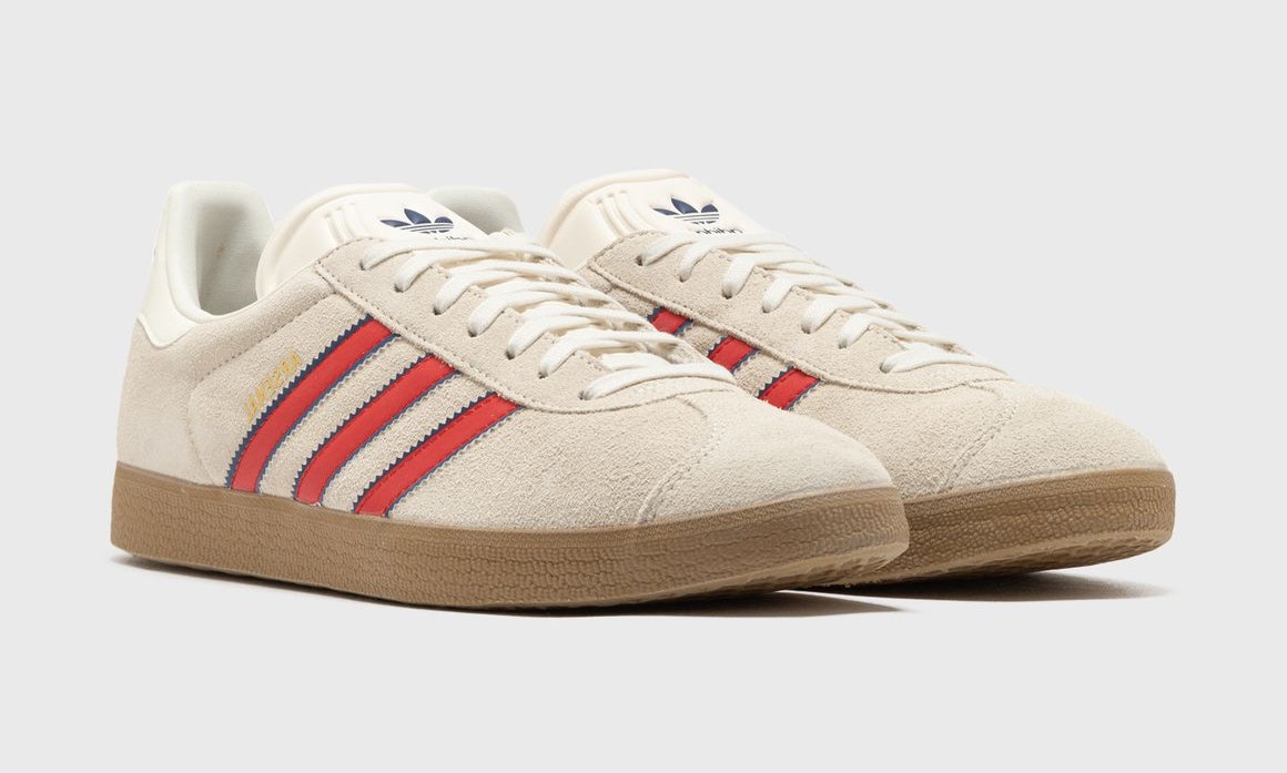 Arsenal F.C. x adidas Gazelle Terrace "Better Scarlett"