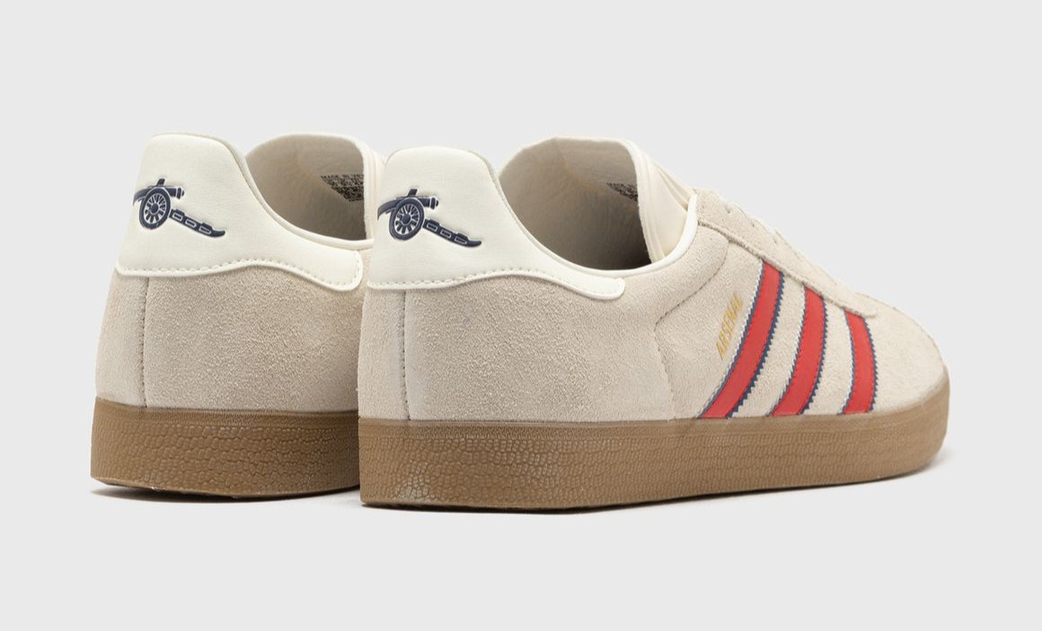Arsenal F.C. x adidas Gazelle Terrace "Better Scarlett"