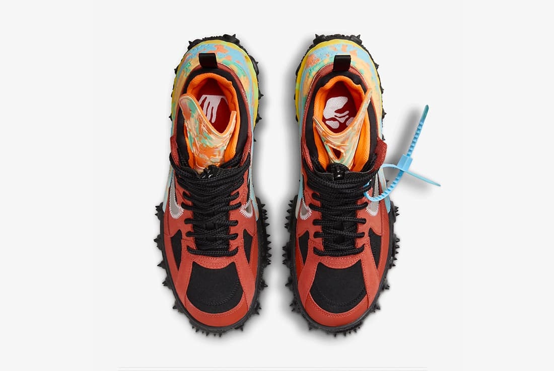Off-White x Nike Air Terra Forma "Manta Orange"