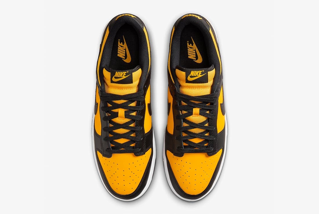Nike Dunk Low "University Black Gold"