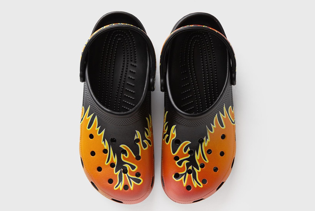 Crocs Classic Clog "Flames"
