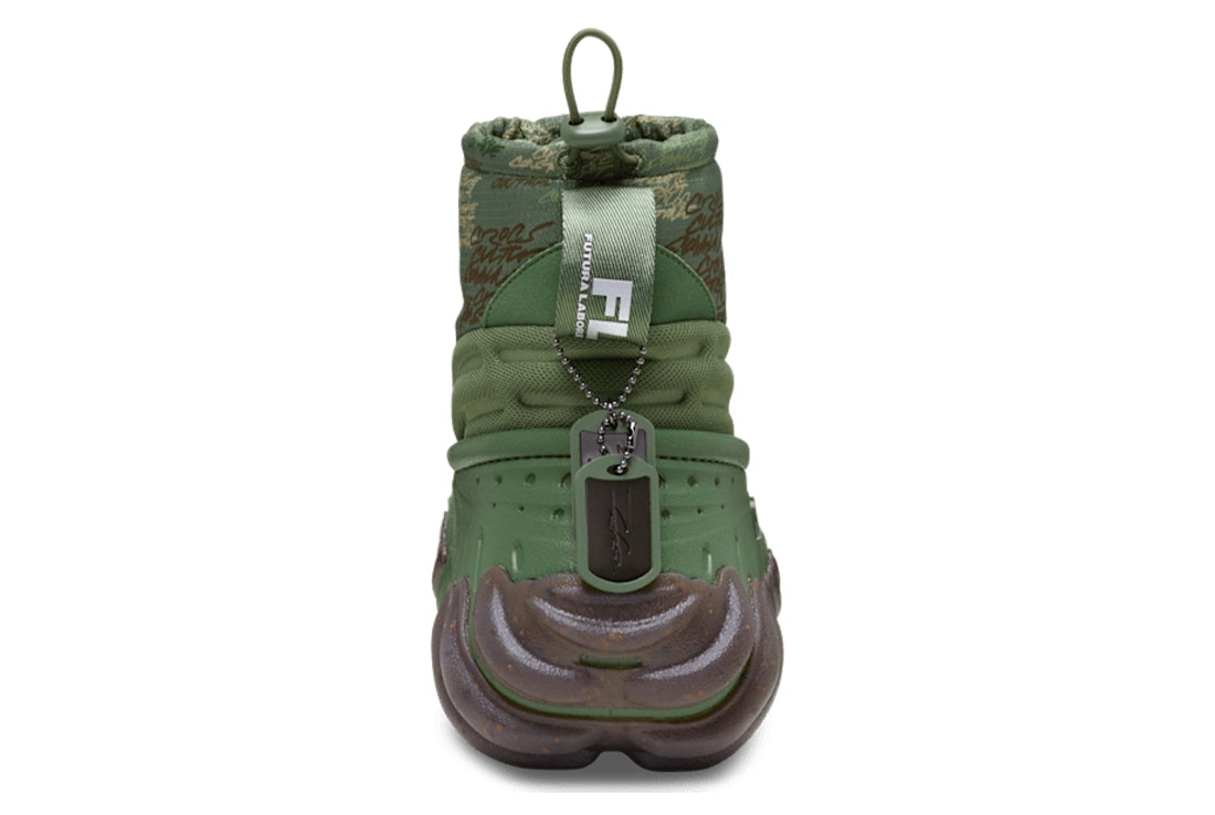 Futura Laboratories x Crocs Echo Boot "Army Green"