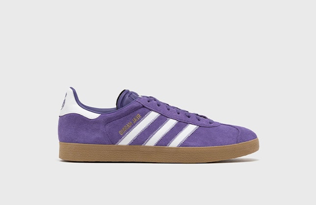 Real Madrid x adidas Gazelle Terrace "Magic Lilac"