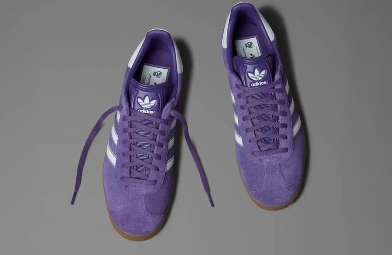 Real Madrid x adidas Gazelle Terrace "Magic Lilac"