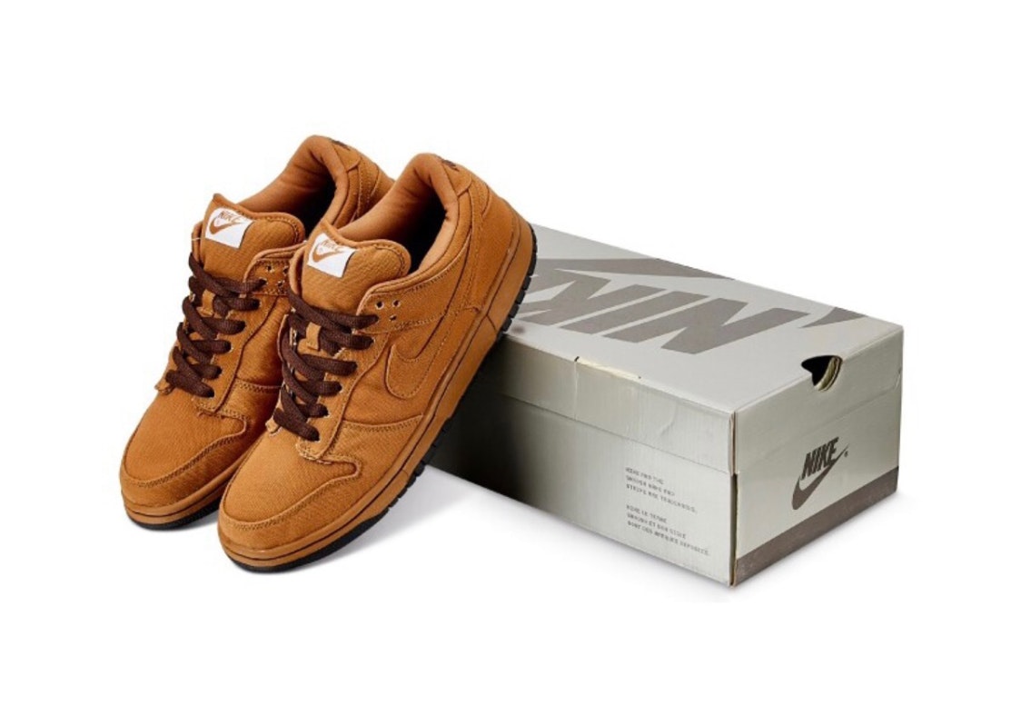 Carhartt x Nike SB Dunk Low "Flax"