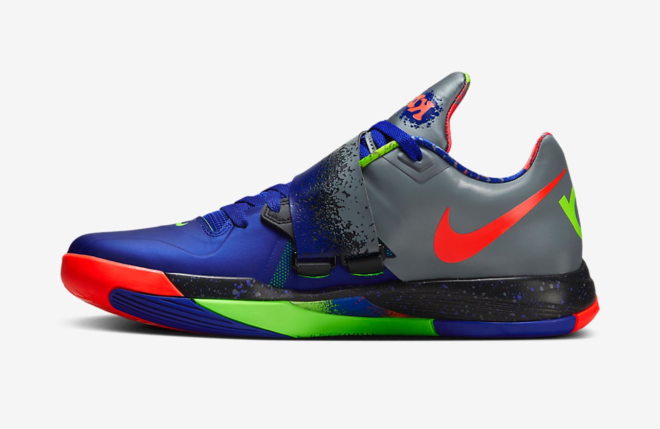 NERF x Nike KD 4 "Bright Crimson"