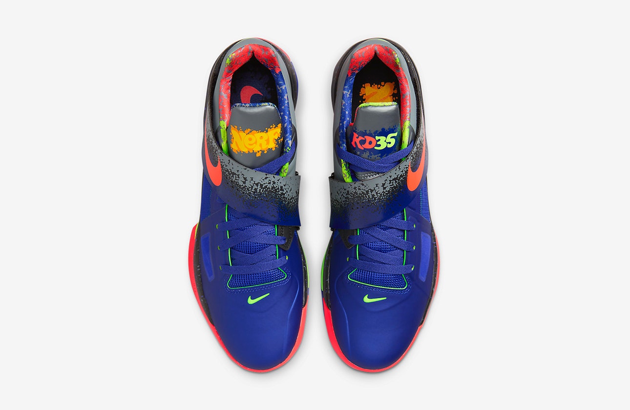 NERF x Nike KD 4 "Bright Crimson"