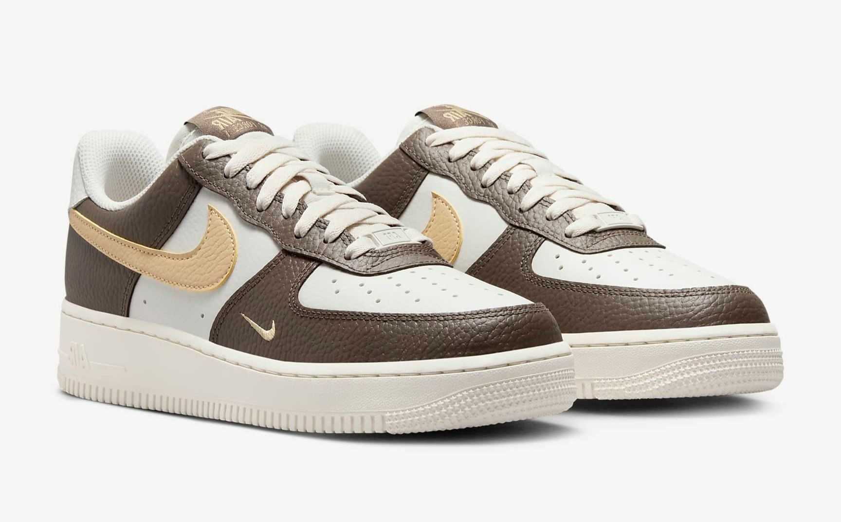 Nike Air Force 1 Low "Mini Swoosh" (Ironstone)