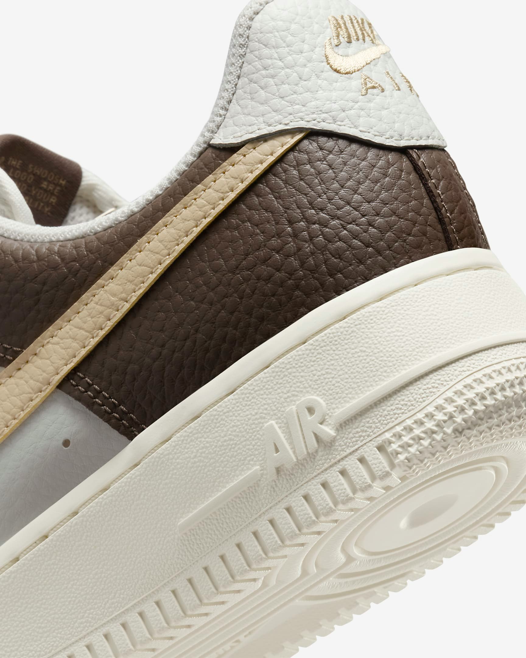 Nike Air Force 1 Low "Mini Swoosh" (Ironstone)