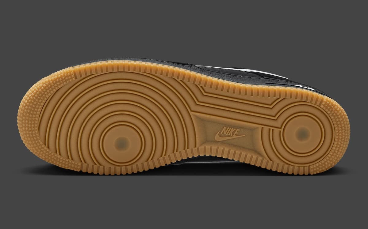Nike Air Force 1 SK8 "Black Gum"