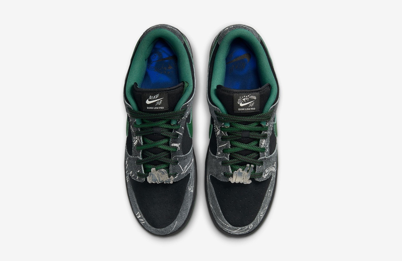 There Skateboards x Nike SB Dunk Low Pro QS "Gorge Green"