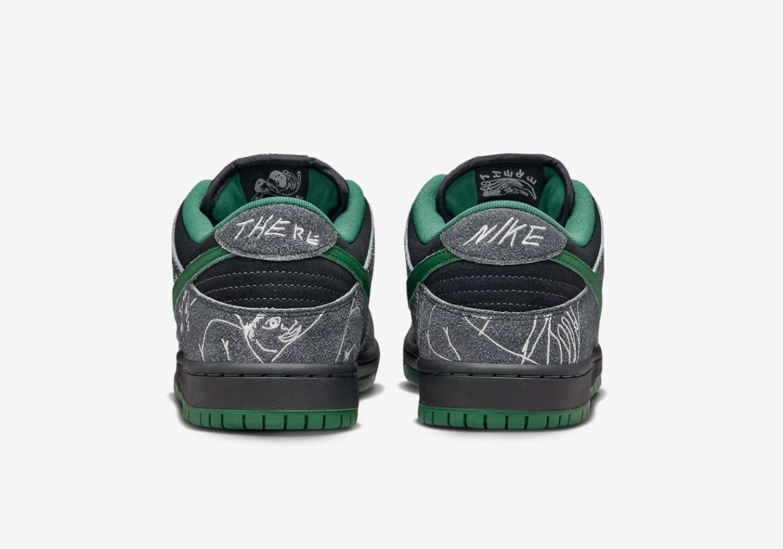 There Skateboards x Nike SB Dunk Low Pro QS "Gorge Green"
