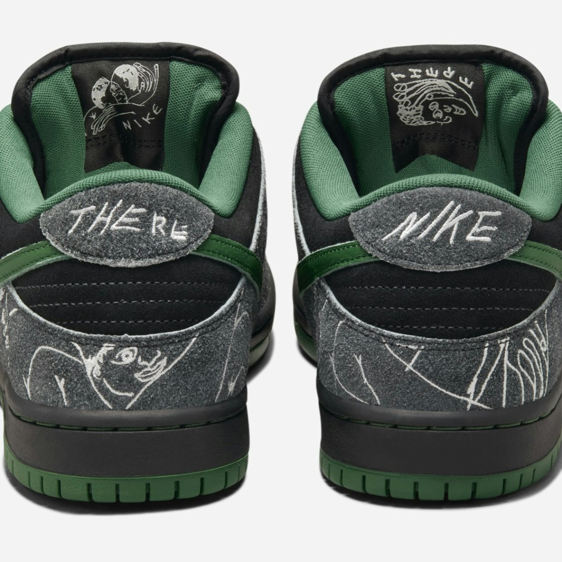 There Skateboards x Nike SB Dunk Low Pro QS "Gorge Green"