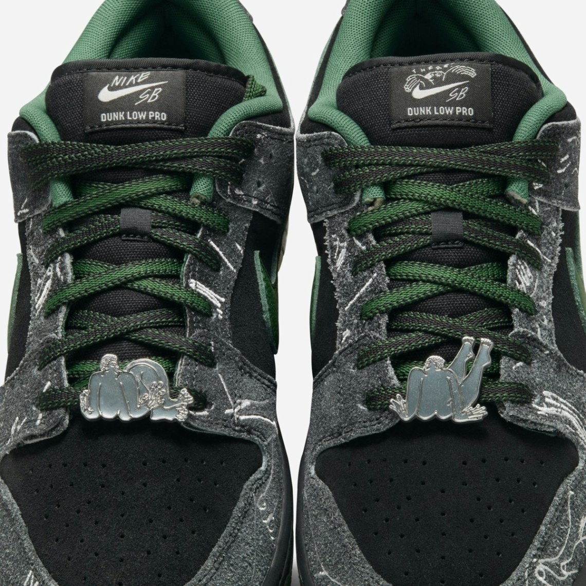 There Skateboards x Nike SB Dunk Low Pro QS "Gorge Green"