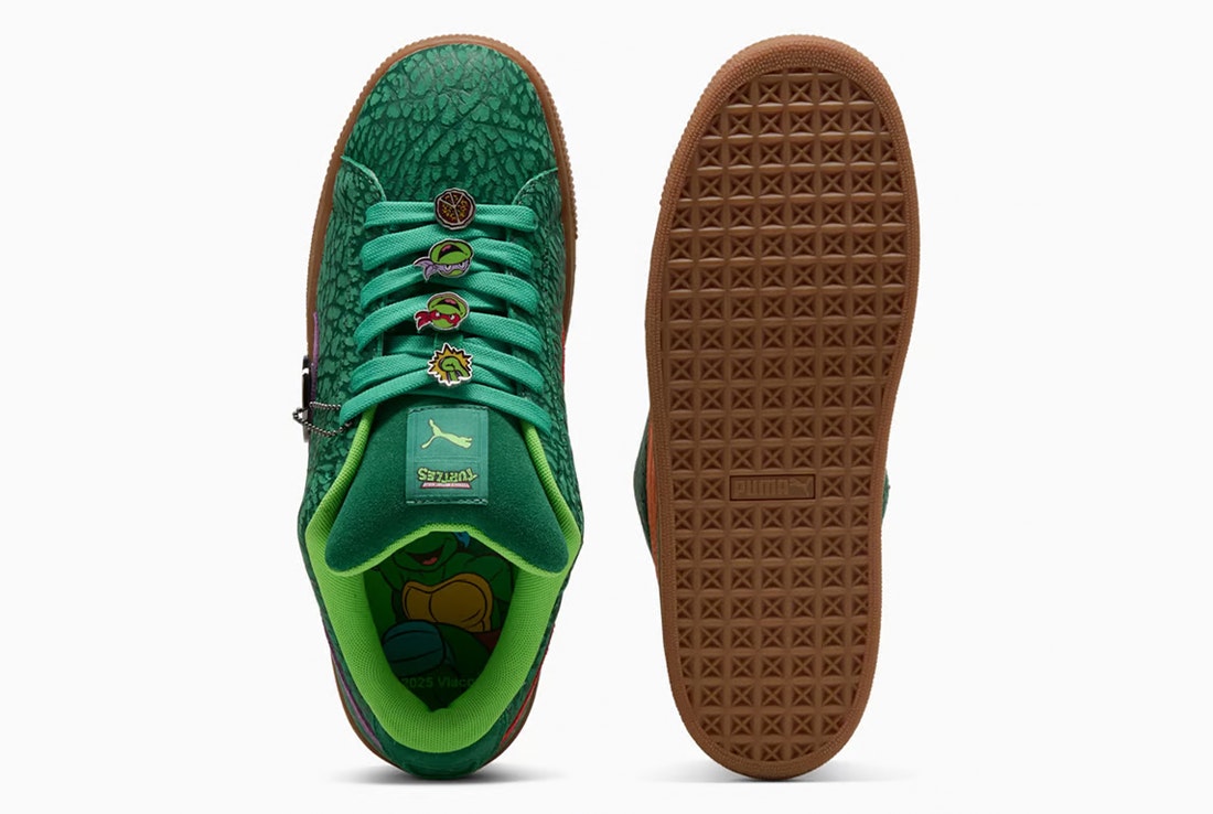 Teenage Mutant Ninja Turtles x Puma Suede XL "Raphael & Donatello"