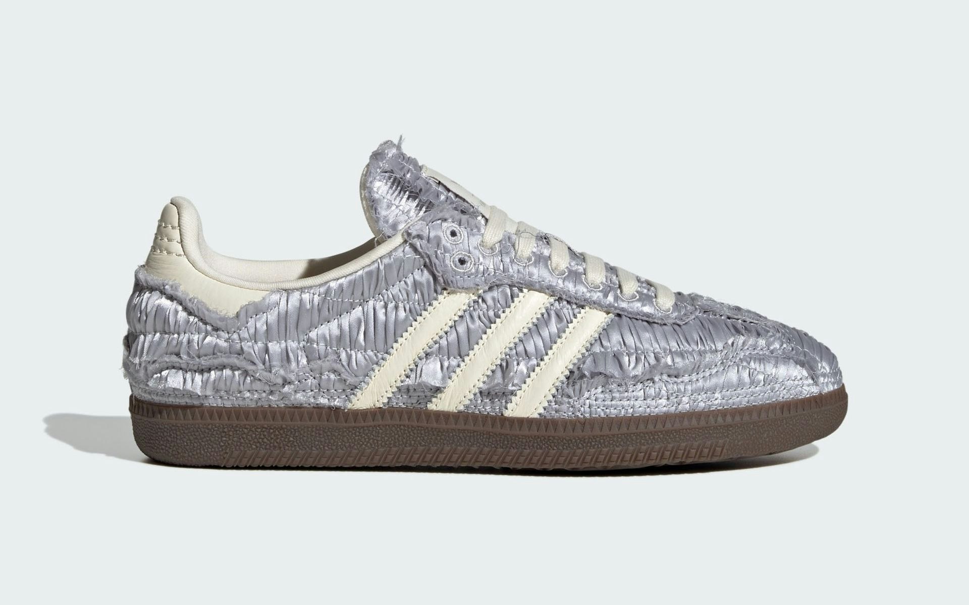 Caroline Hú x adidas Samba OG "Silver Metallic"