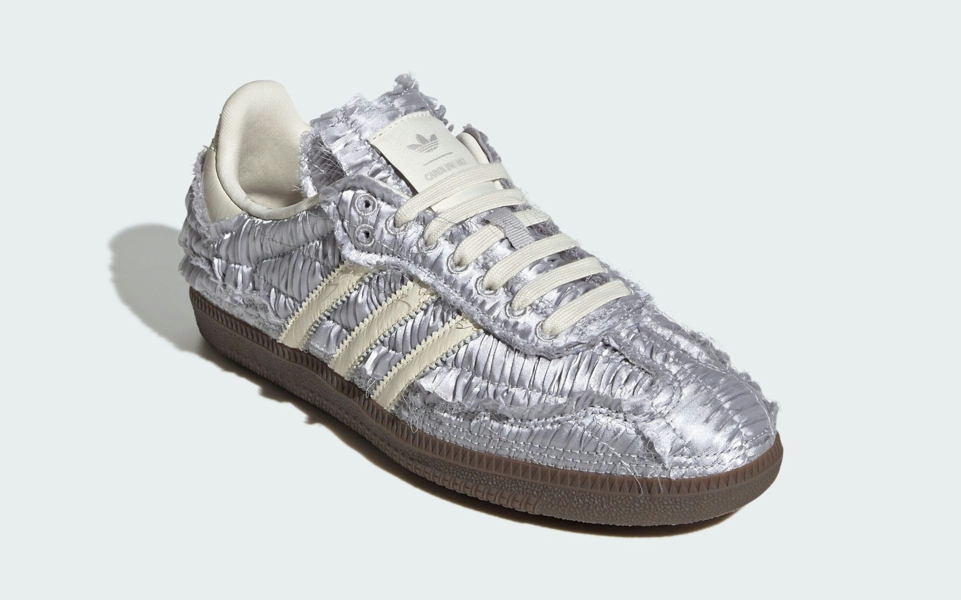 Caroline Hú x adidas Samba OG "Silver Metallic"
