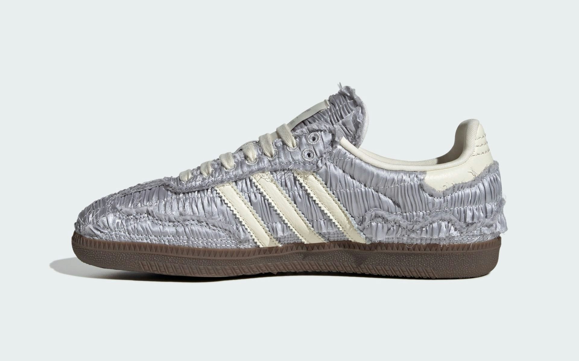 Caroline Hú x adidas Samba OG "Silver Metallic"