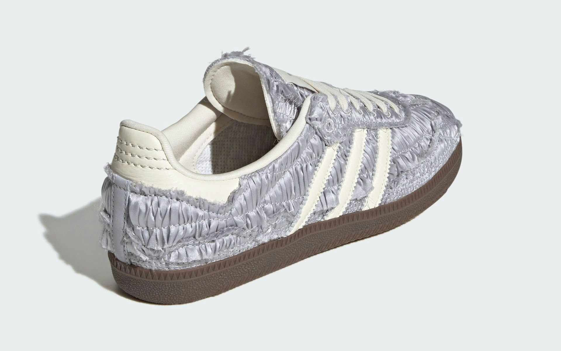 Caroline Hú x adidas Samba OG "Silver Metallic"