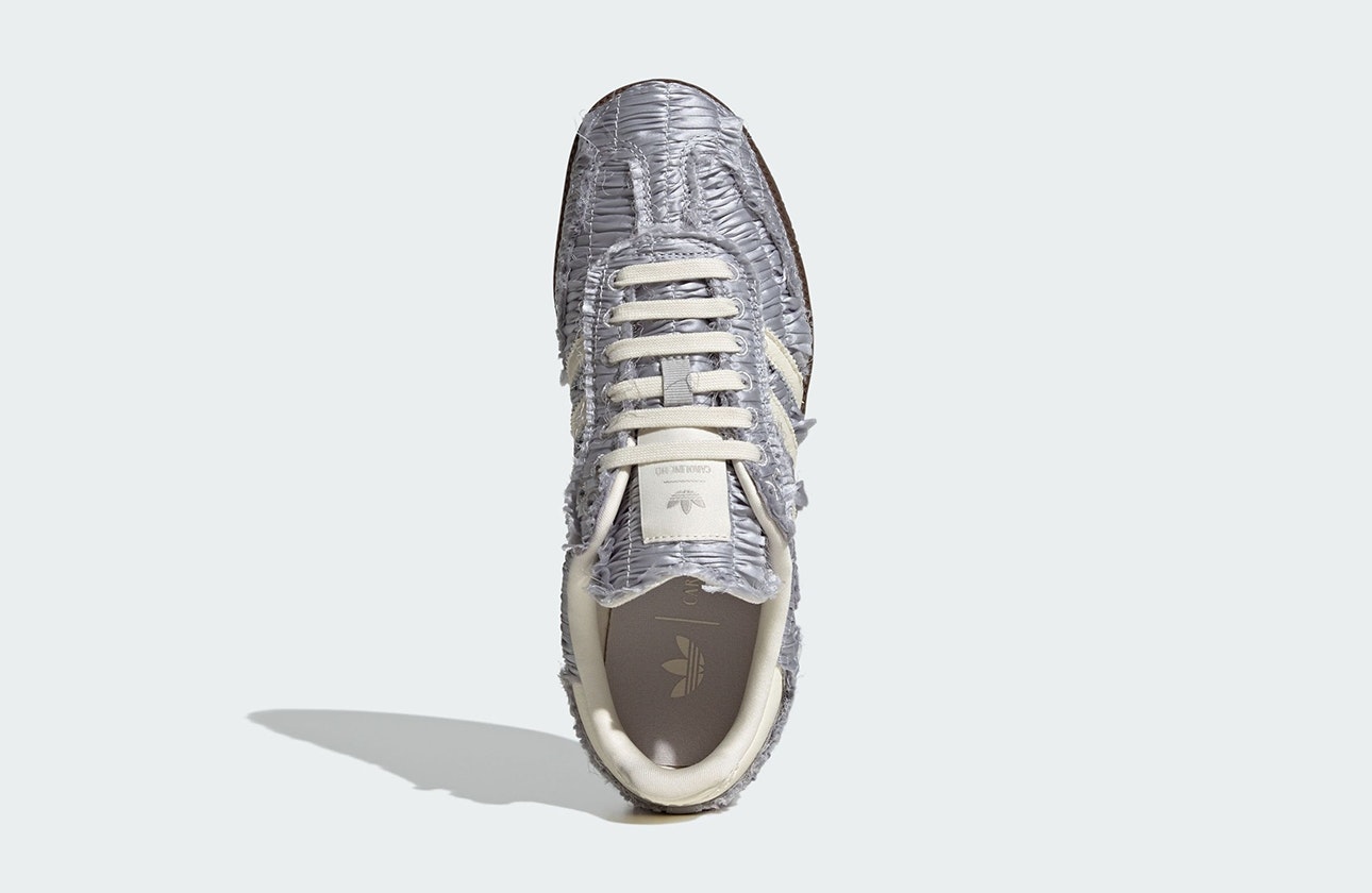 Caroline Hú x adidas Samba OG "Silver Metallic"