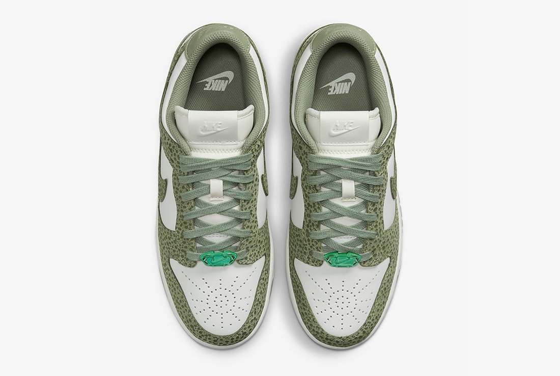 Nike Dunk Low Safari "Oil Green"