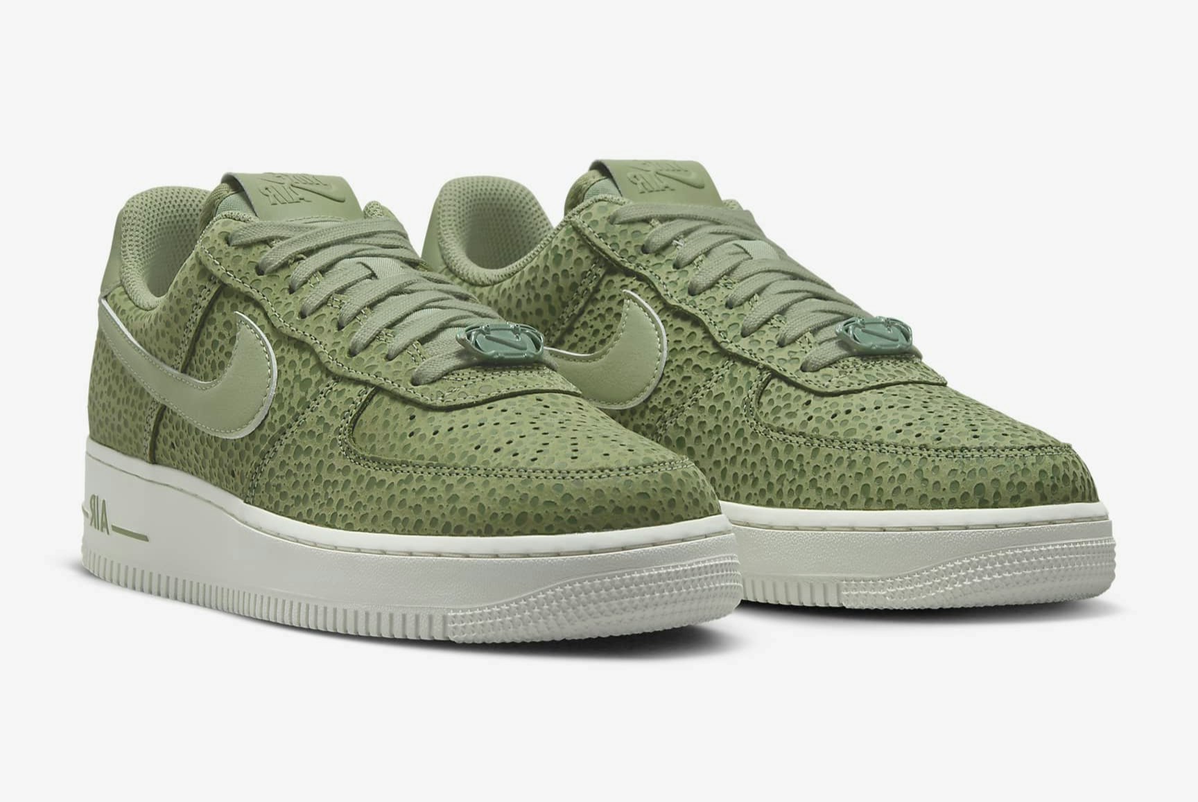 Nike Air Force 1 '07 PRM Safari "Oil Green"