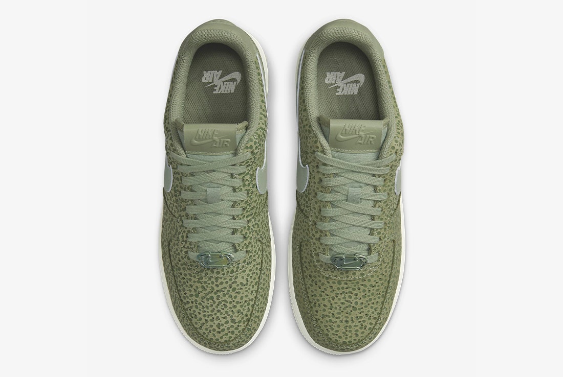 Nike Air Force 1 '07 PRM Safari "Oil Green"