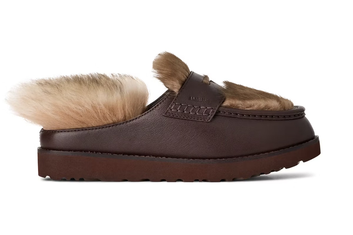 AMBUSH x UGG Penny Loafer "Burgundy"