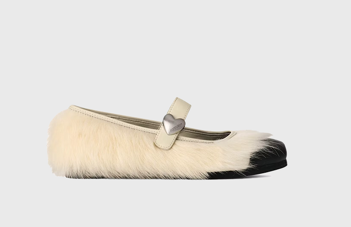 AMBUSH x UGG Mary Jane "White"