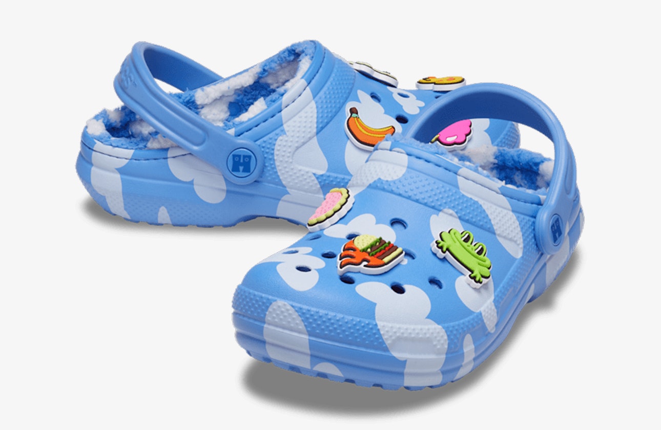 Happy Socks x Crocs Classic Lined Croc "Powder Blue"