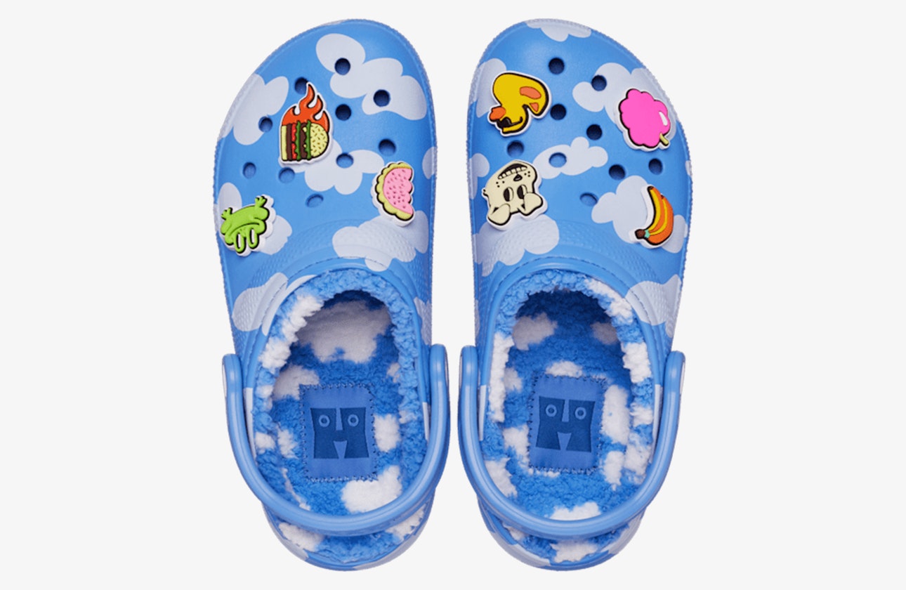 Happy Socks x Crocs Classic Lined Croc "Powder Blue"