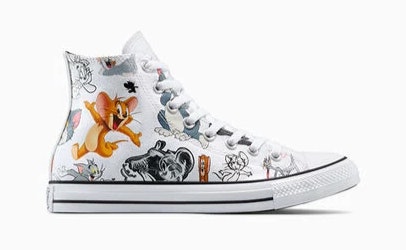 Tom and Jerry x Converse Chuck 70 "White"
