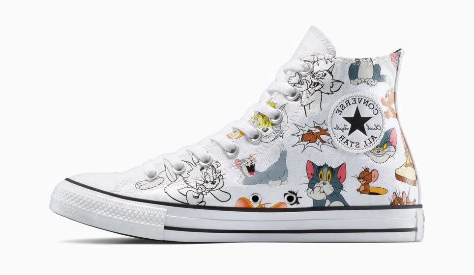 Tom and Jerry x Converse Chuck 70 "White"