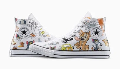 Tom and Jerry x Converse Chuck 70 "White"
