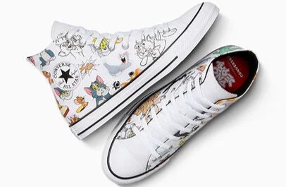 Tom and Jerry x Converse Chuck 70 "White"