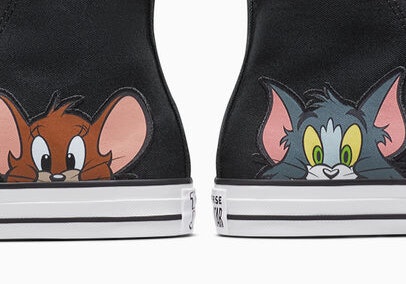 Tom and Jerry x Converse Chuck 70 "Black"