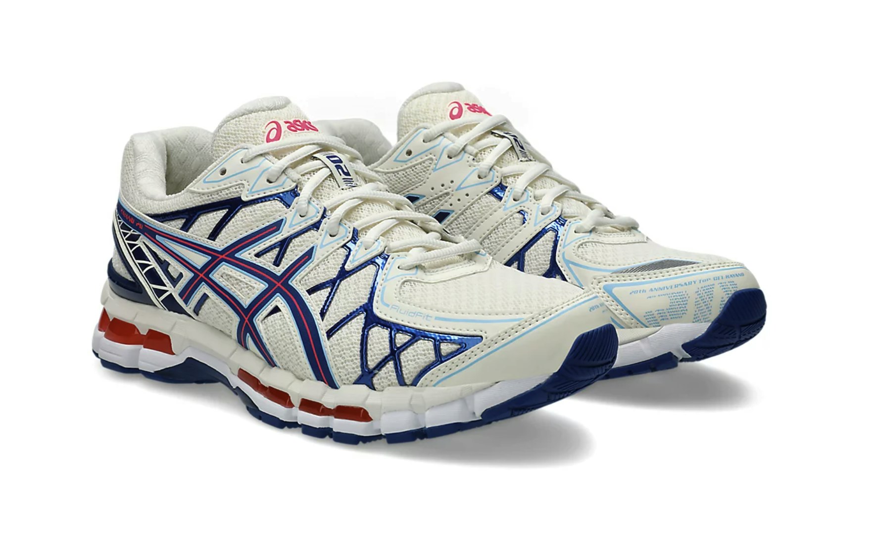 Asics Gel-Kayano 20 "Cream Deep Marine"