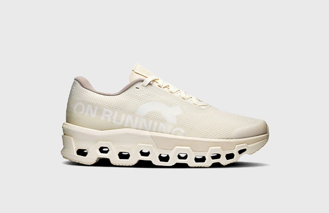 Invincible x ON Cloudmonster 2 "Ivory White"