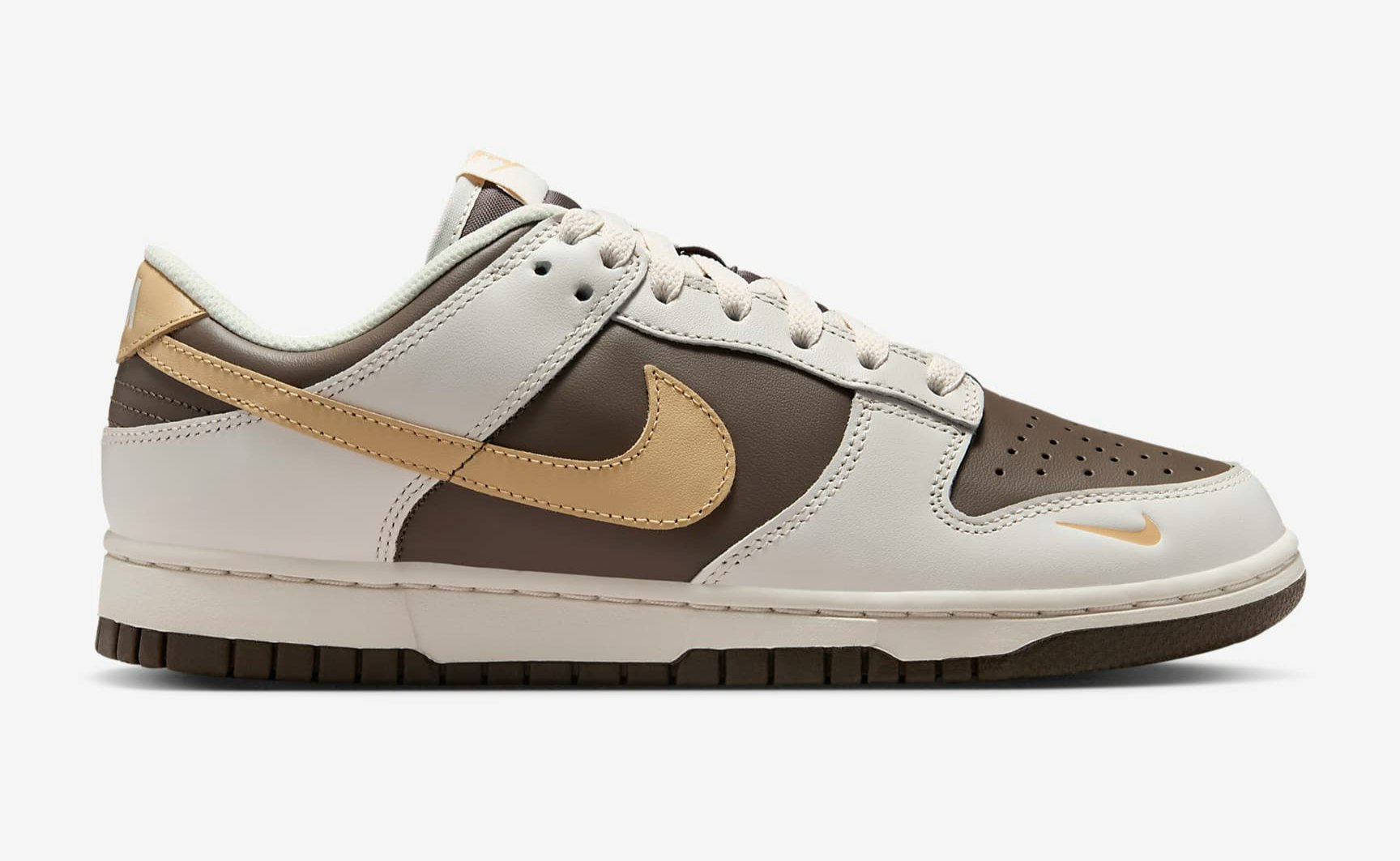 Nike Dunk Low Mini Swoosh "Ironstone"
