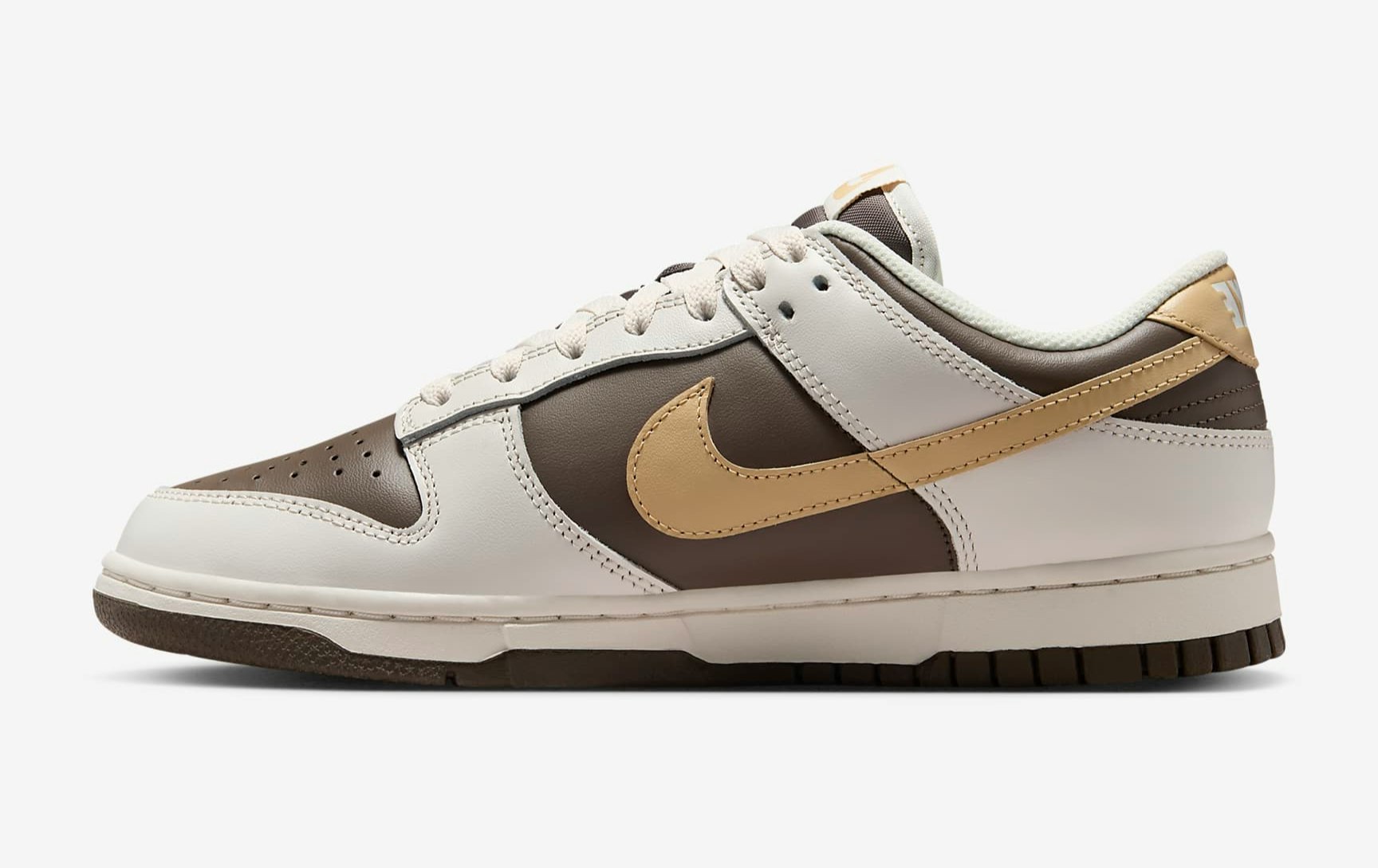 Nike Dunk Low Mini Swoosh "Ironstone"