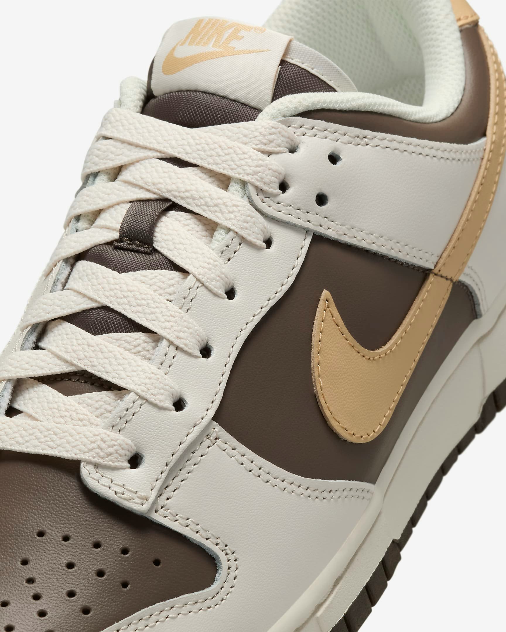 Nike Dunk Low Mini Swoosh "Ironstone"
