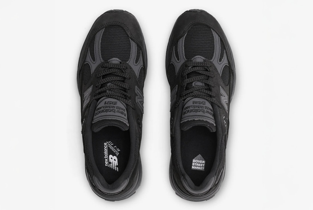 Dover Street Market x New Balance 991v2 "Black"
