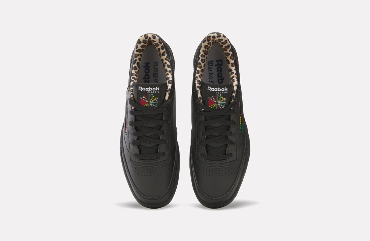 Wacko Maria x Reebok Club C 85 "Black Gum"
