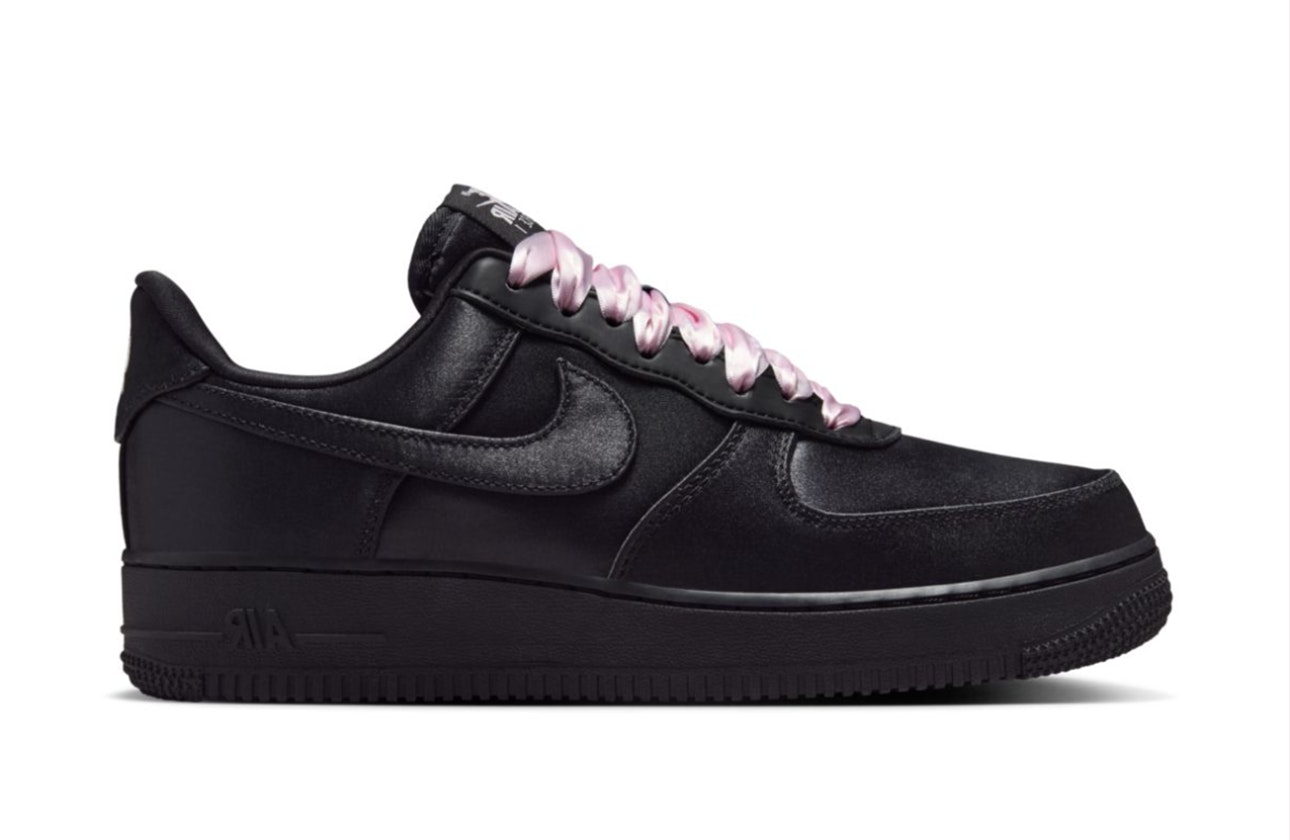 Nike Air Force 1 Low "Black Satin"