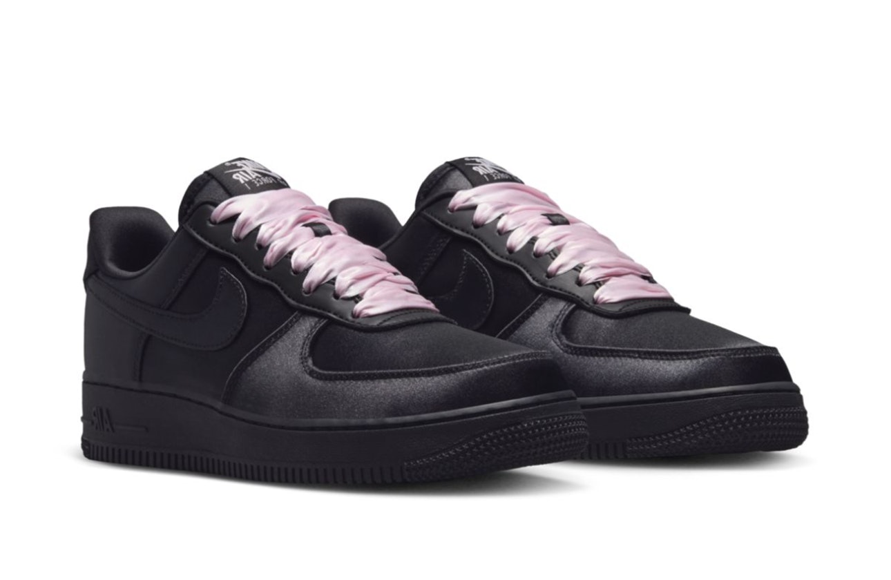 Nike Air Force 1 Low "Black Satin"