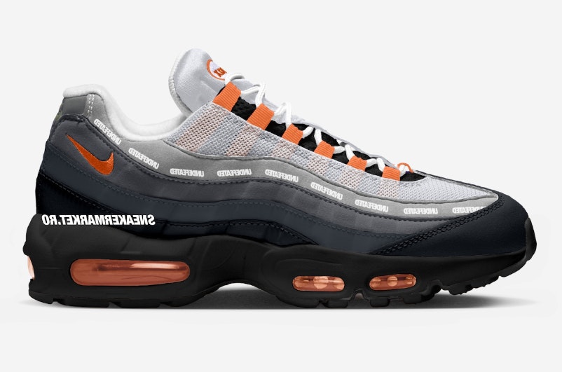 Undefeated x Nike Air Max 95 "Bright Crimson"