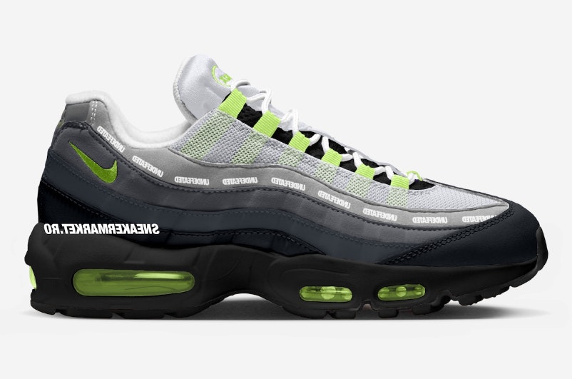 Undefeated x Nike Air Max 95 "Neon Yellow"