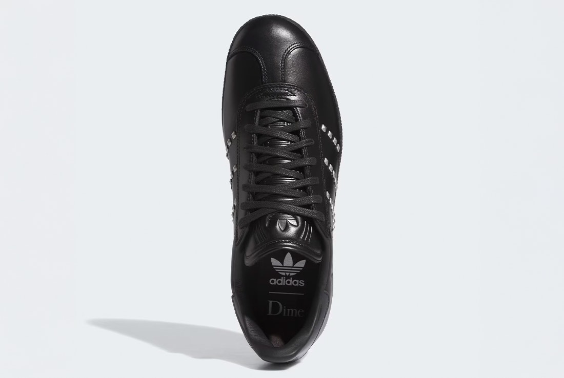 Dime x adidas Gazelle ADV "Black Carbon"